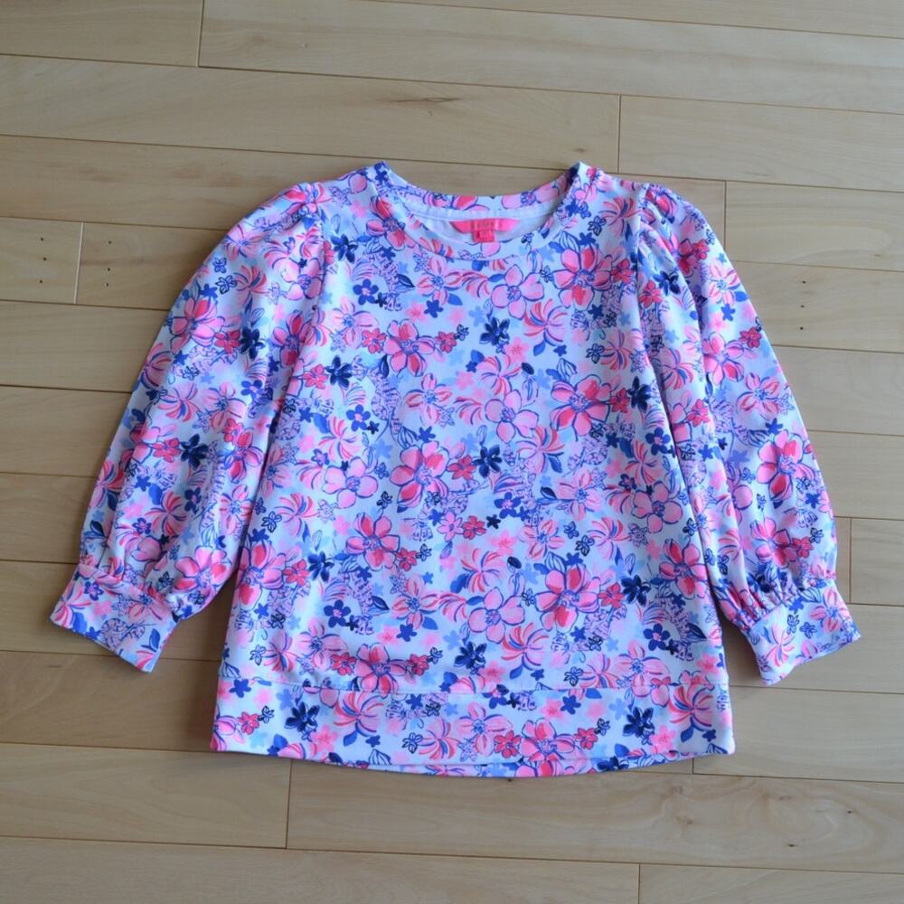 Lilly Pulitzer Corden Sweatshirt Party Like a Lobster Size Small